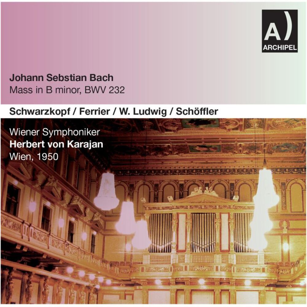 Bach,J.S. / Ferrier - H-Moll Messe BW 232: Schwarzko  CD